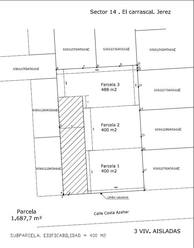 For sale of land in Jerez de la Frontera