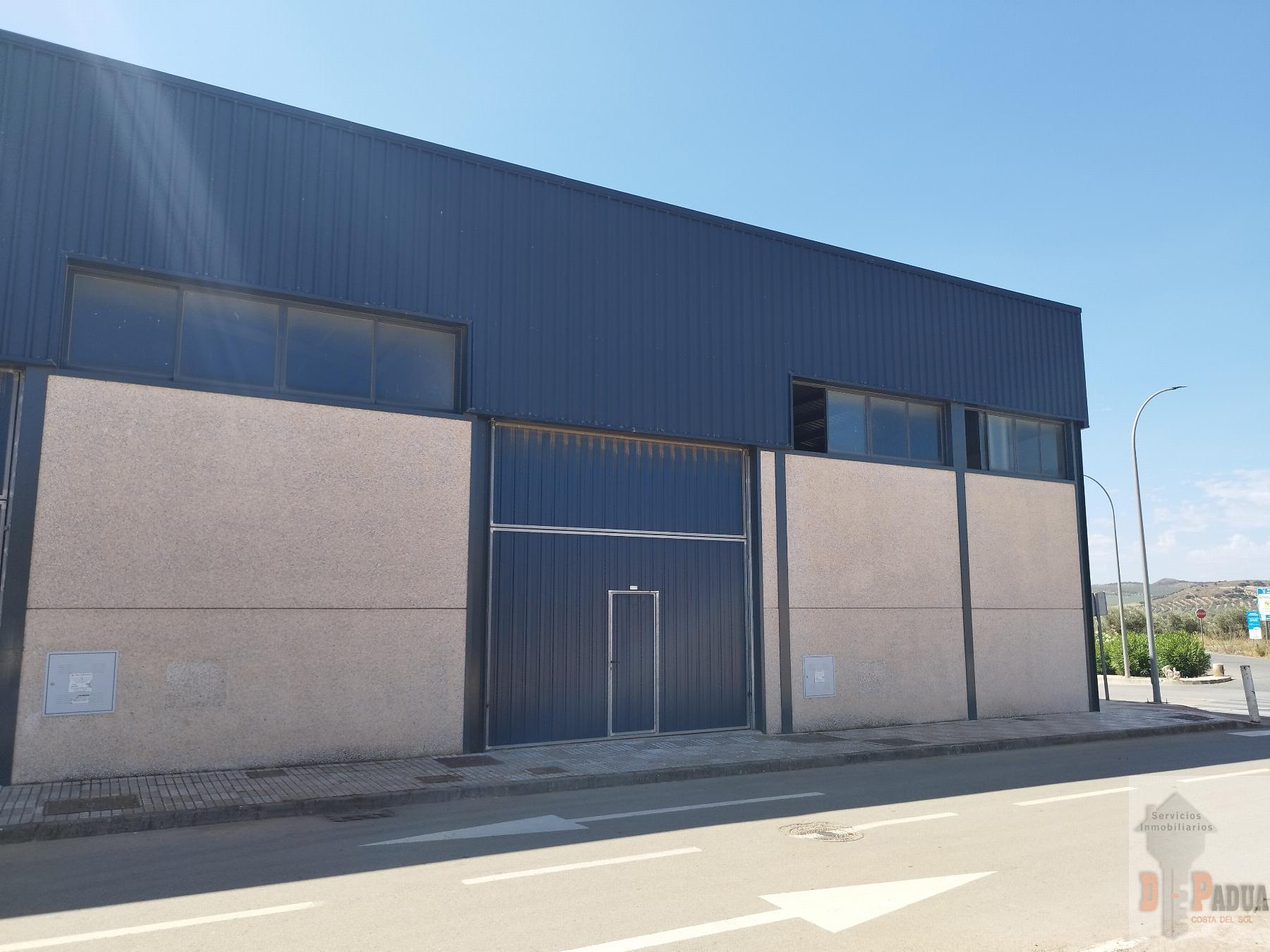 For sale of industrial plant/warehouse in Campillos