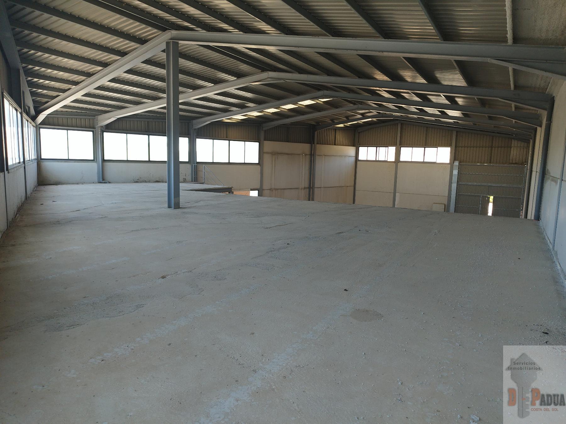 For sale of industrial plant/warehouse in Campillos