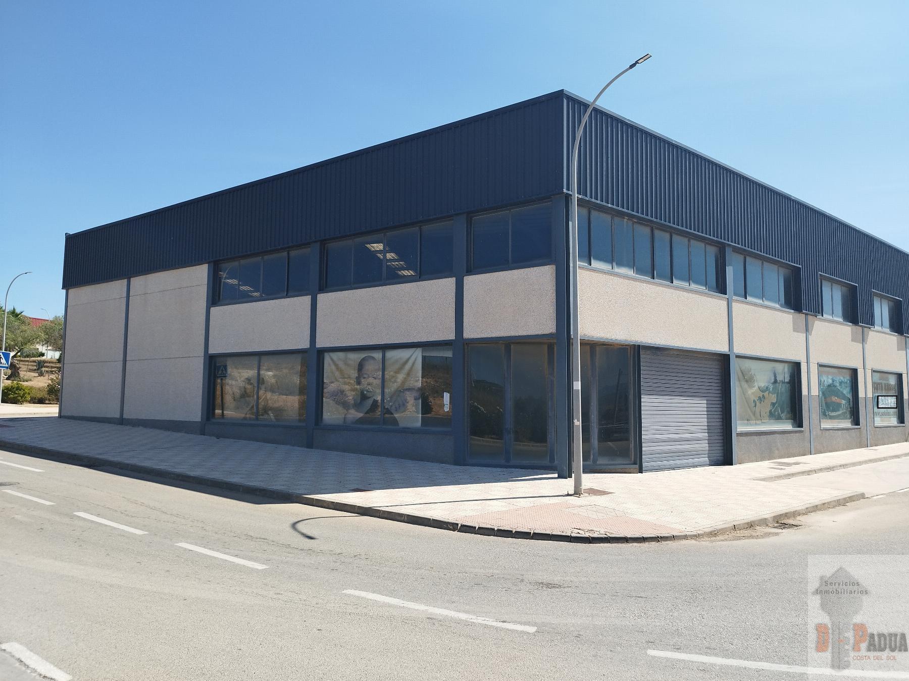 For sale of industrial plant/warehouse in Campillos