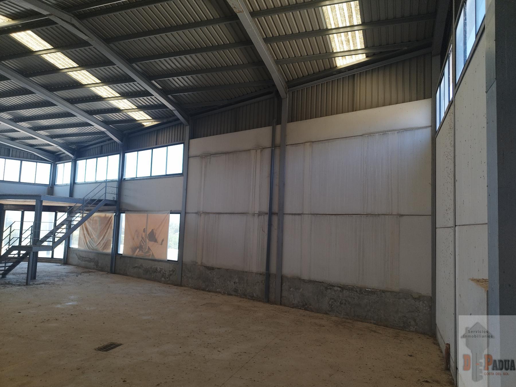 For sale of industrial plant/warehouse in Campillos