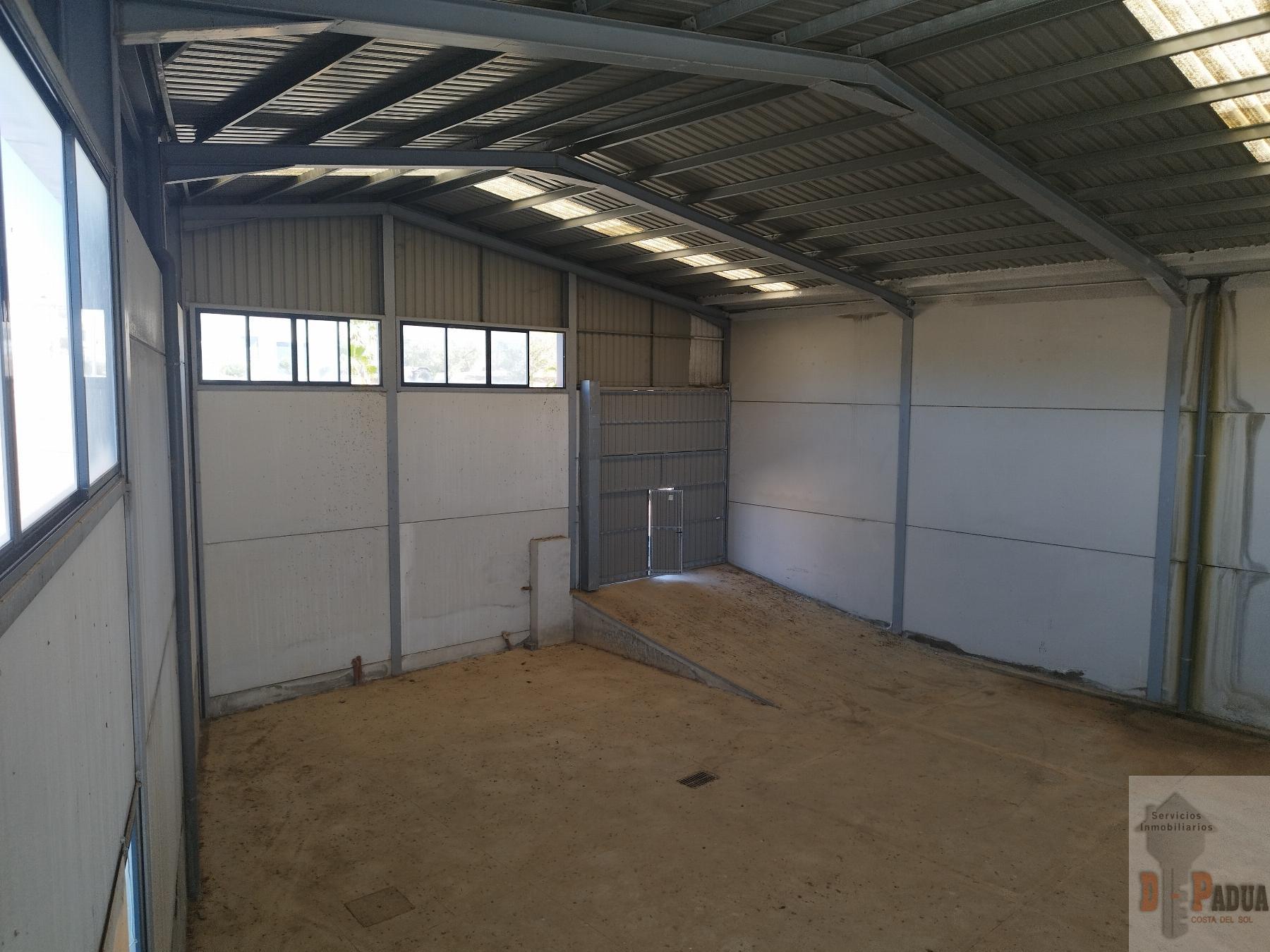 For sale of industrial plant/warehouse in Campillos