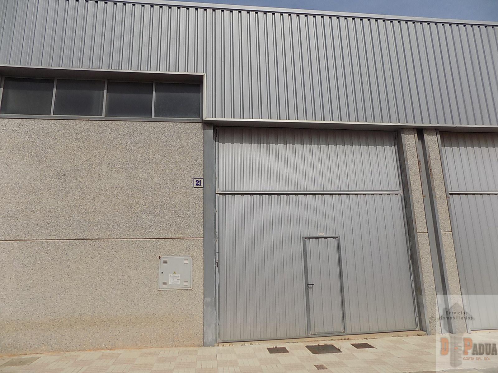 For sale of industrial plant/warehouse in Campillos