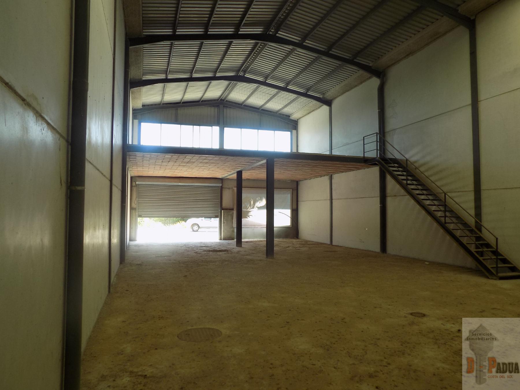 For sale of industrial plant/warehouse in Campillos