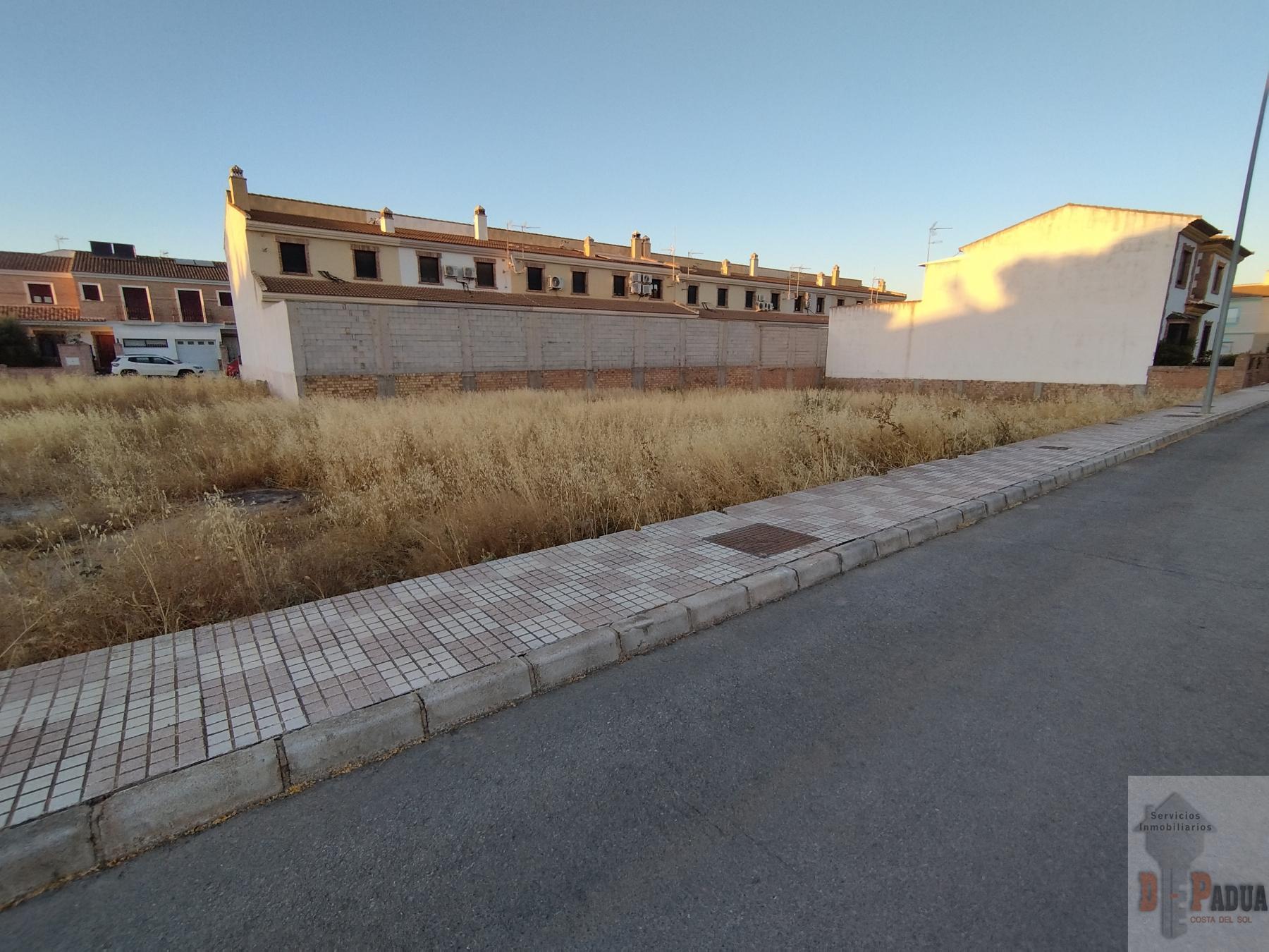 For sale of land in Campillos