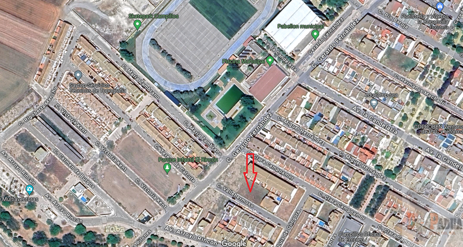 For sale of land in Campillos