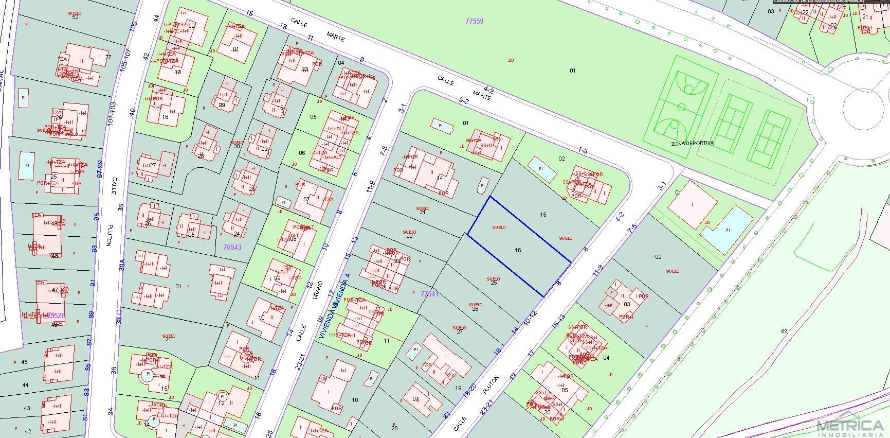 For sale of land in Carbajosa de la Sagrada