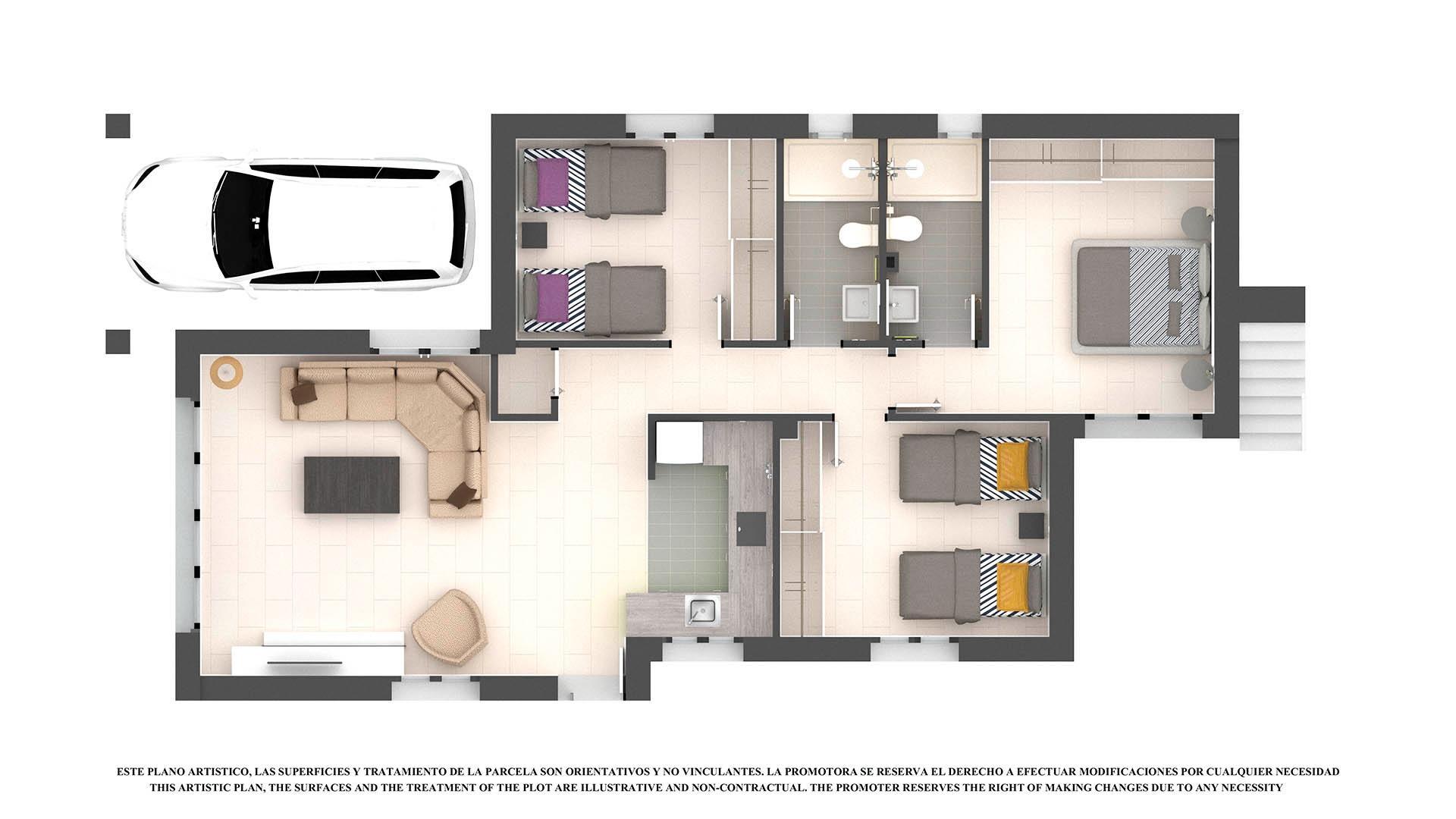 For sale of villa in Los Alcazares