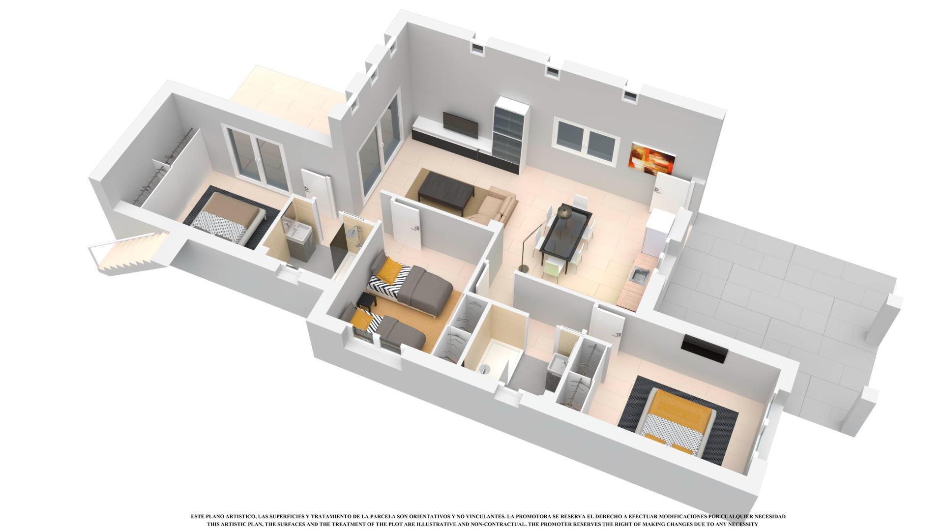 Venta de villa en Los Alcazares