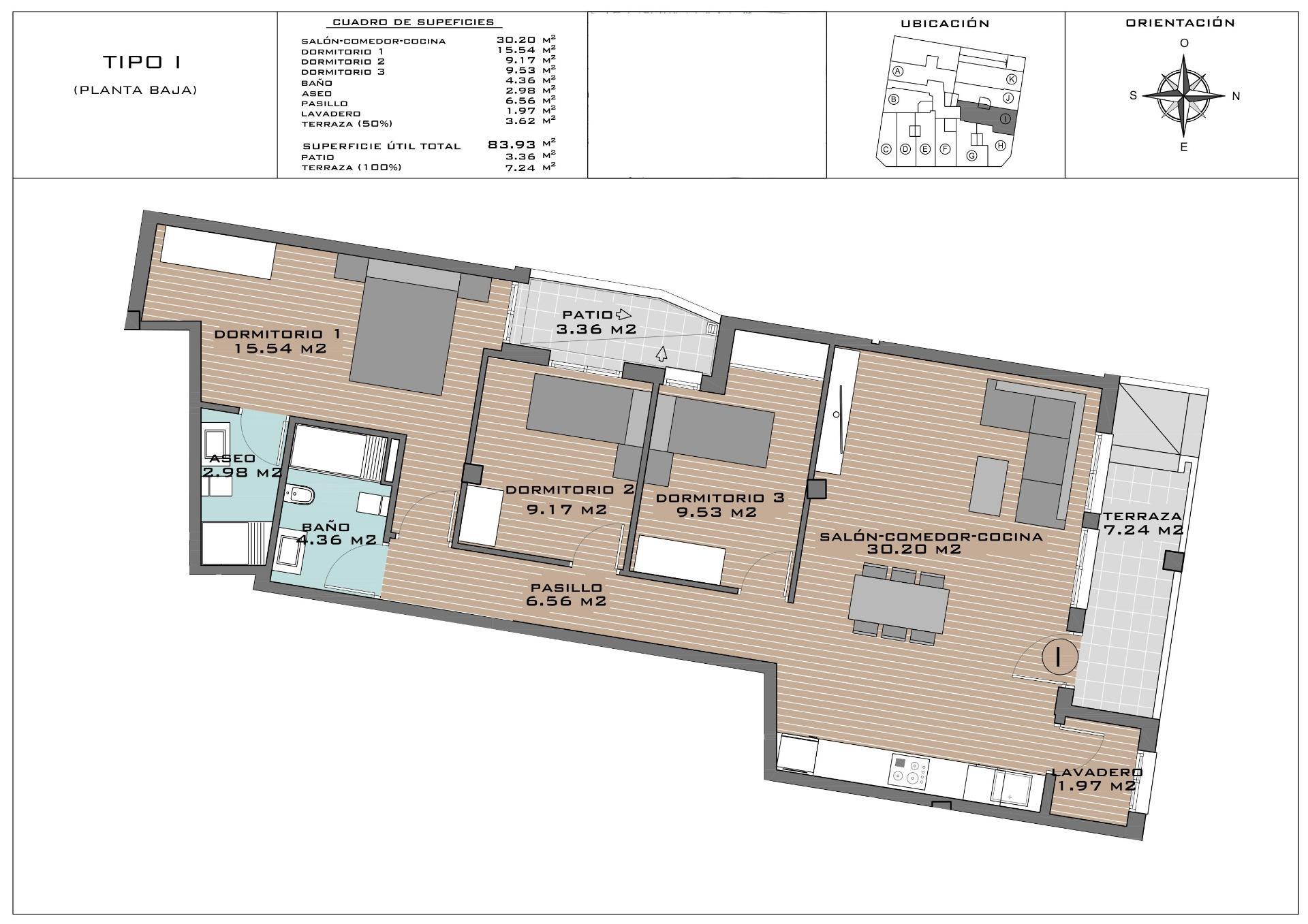 For sale of apartment in Algorfa