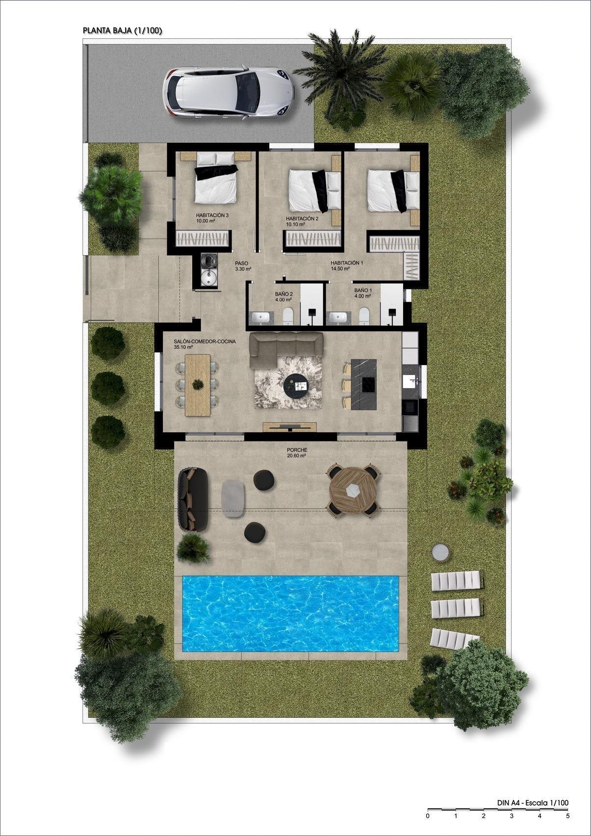 Venta de villa en Hondón de las Nieves