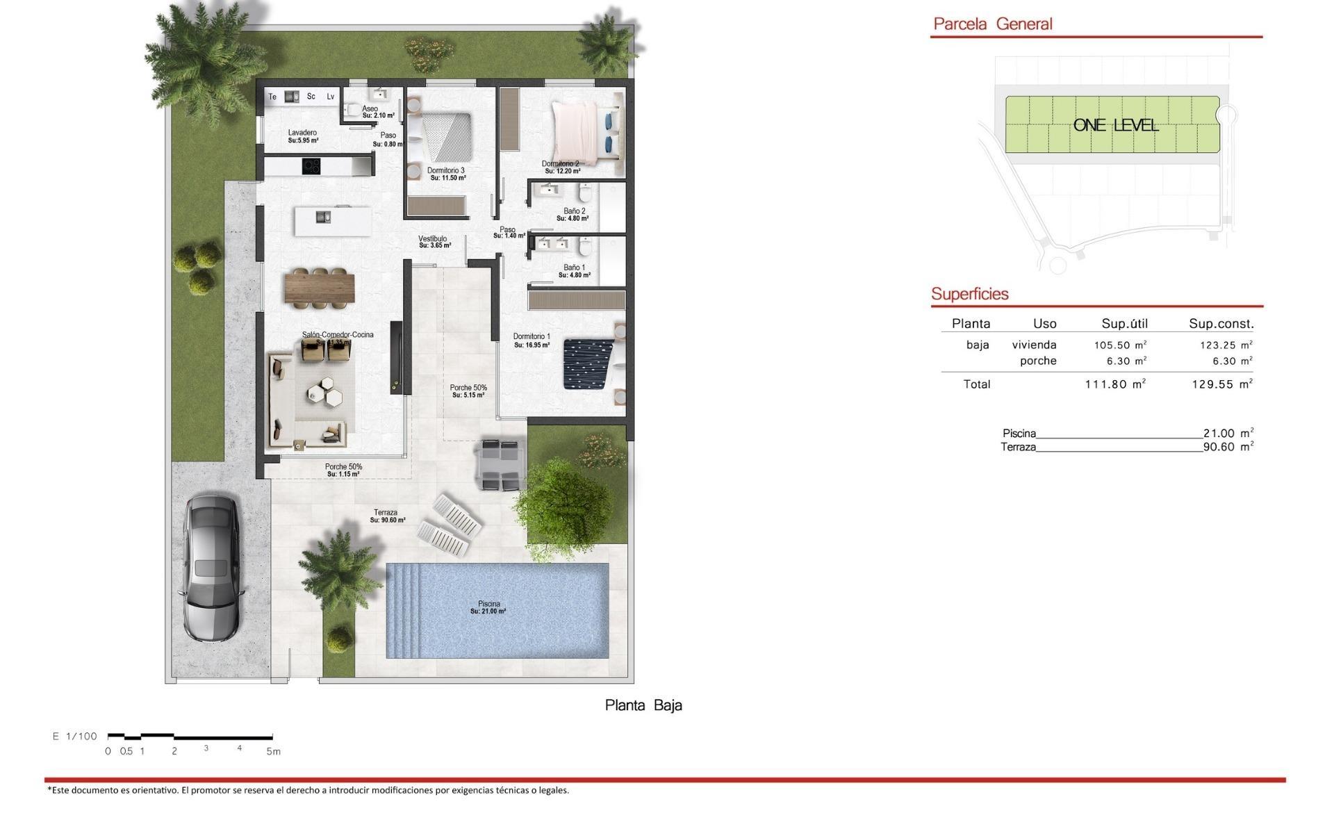 Venta de villa en Baños y Mendigo