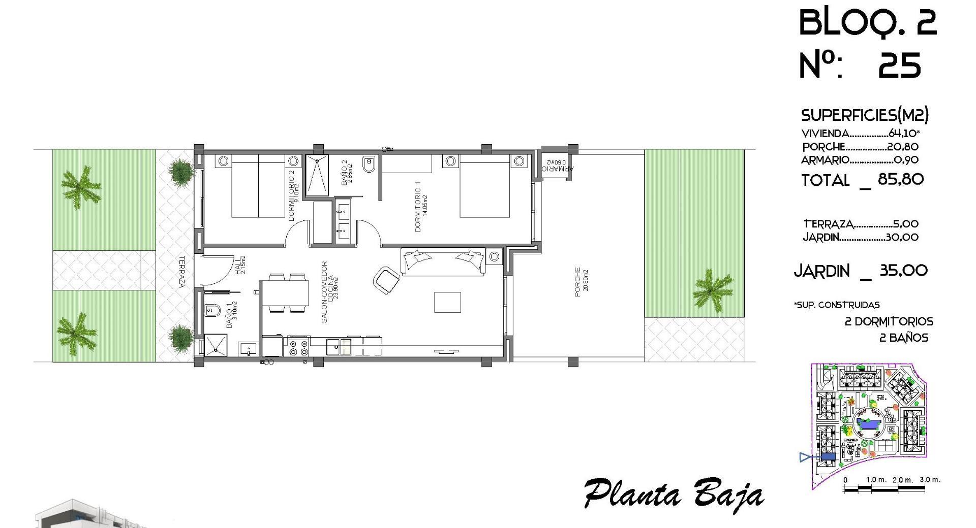 Venta de apartamento en Guardamar del Segura