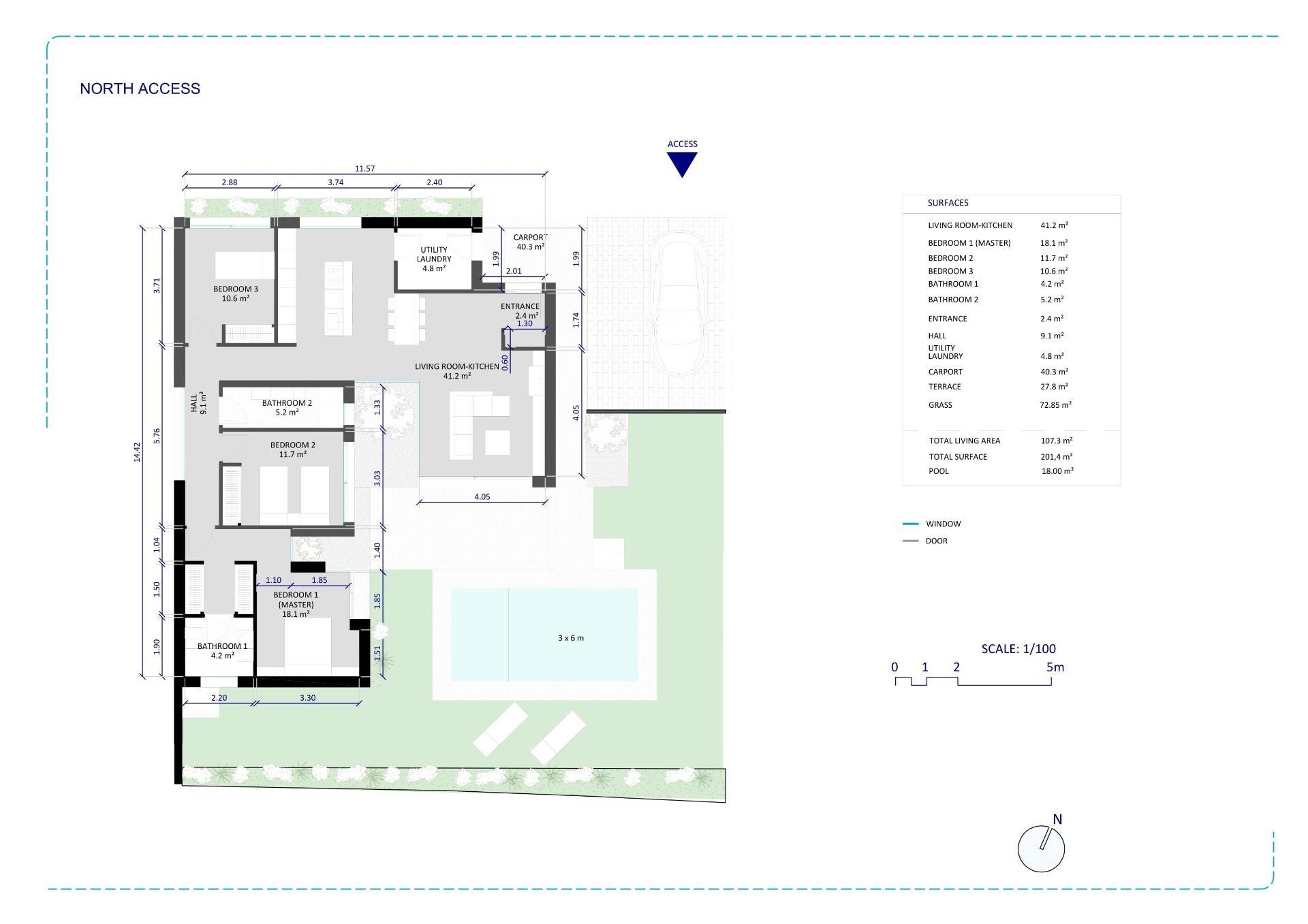 Venta de villa en Baños y Mendigo