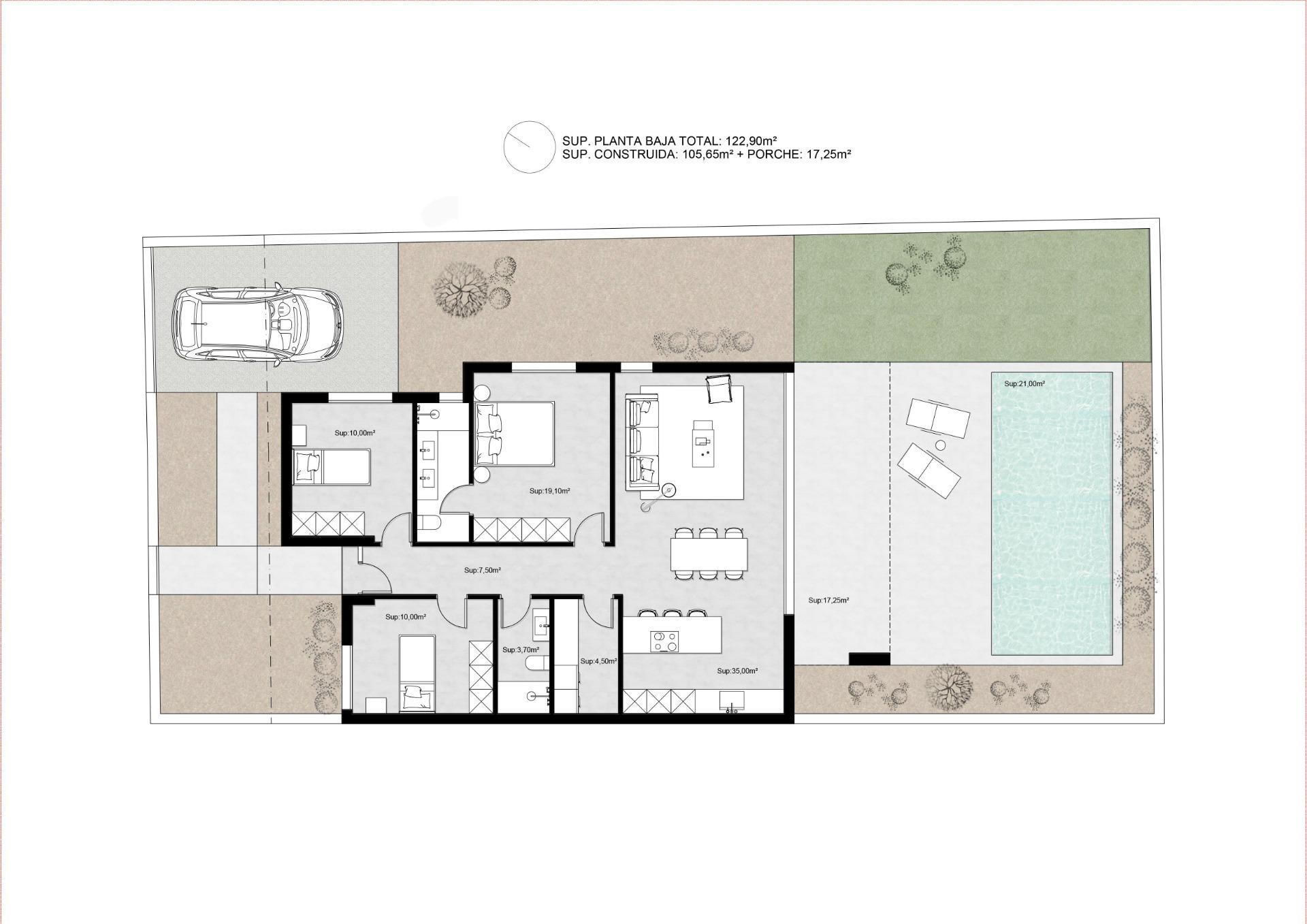 For sale of villa in Molina De Segura