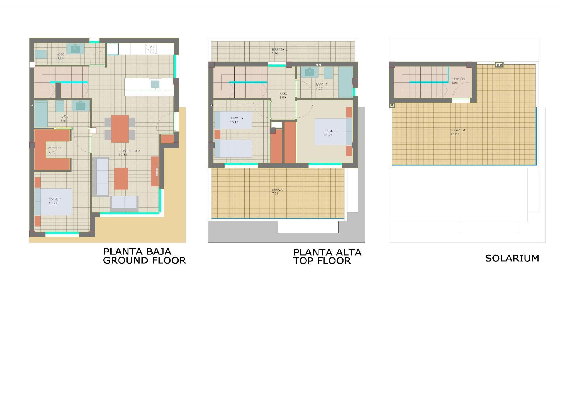Venta de villa en Pilar de La Horadada
