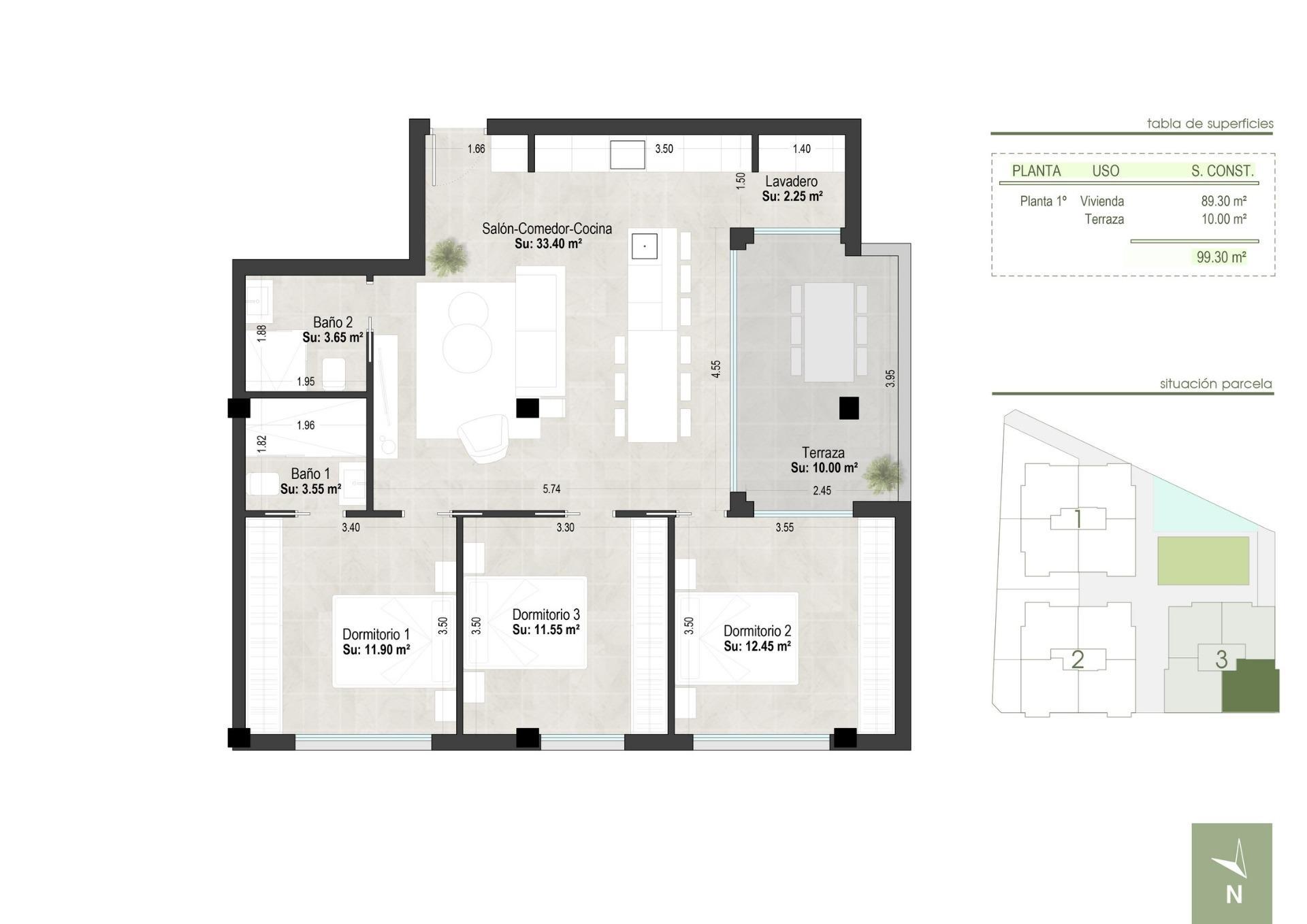 For sale of apartment in San Pedro del Pinatar