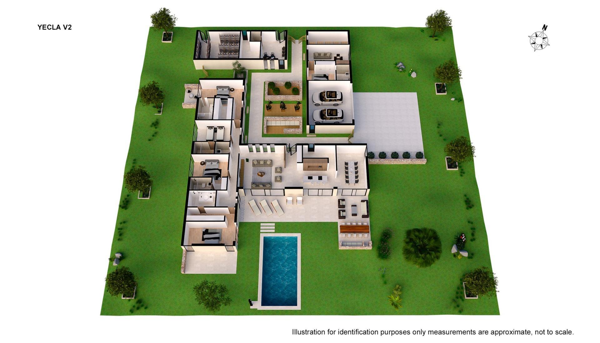 For sale of villa in Yecla
