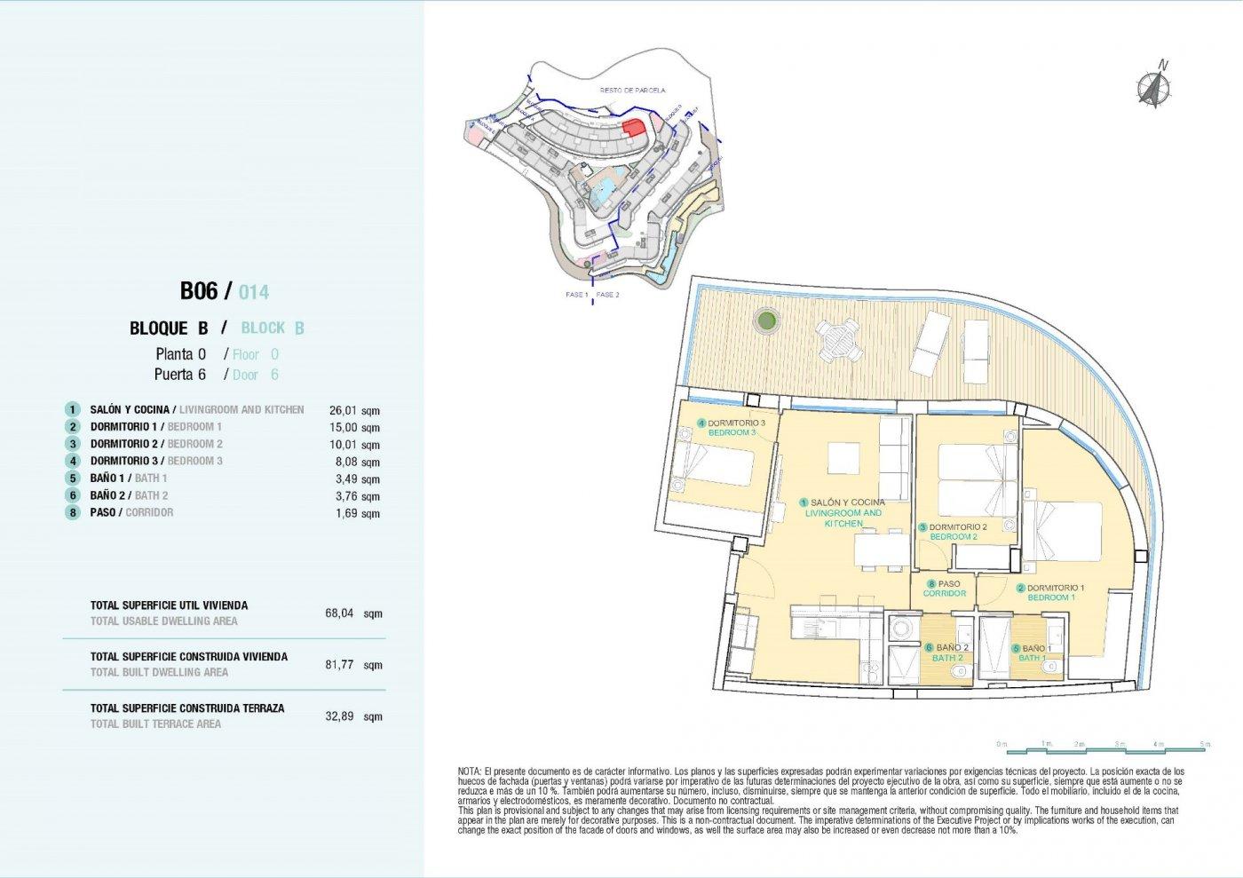 Venta de apartamento en Aguilas