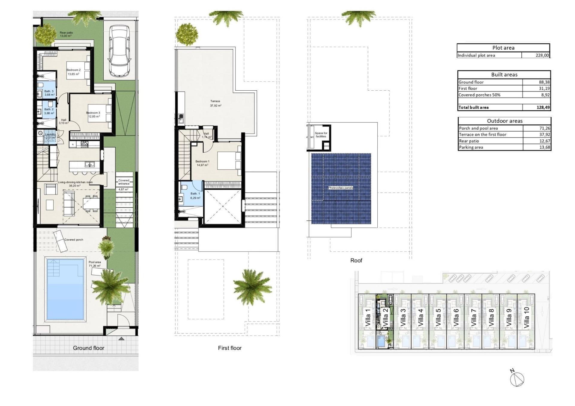 Venta de villa en Los Nietos