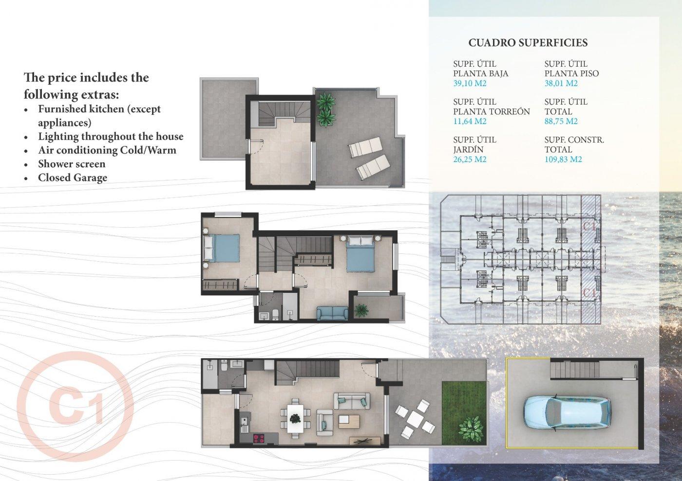 For sale of flat in La Manga del Mar Menor