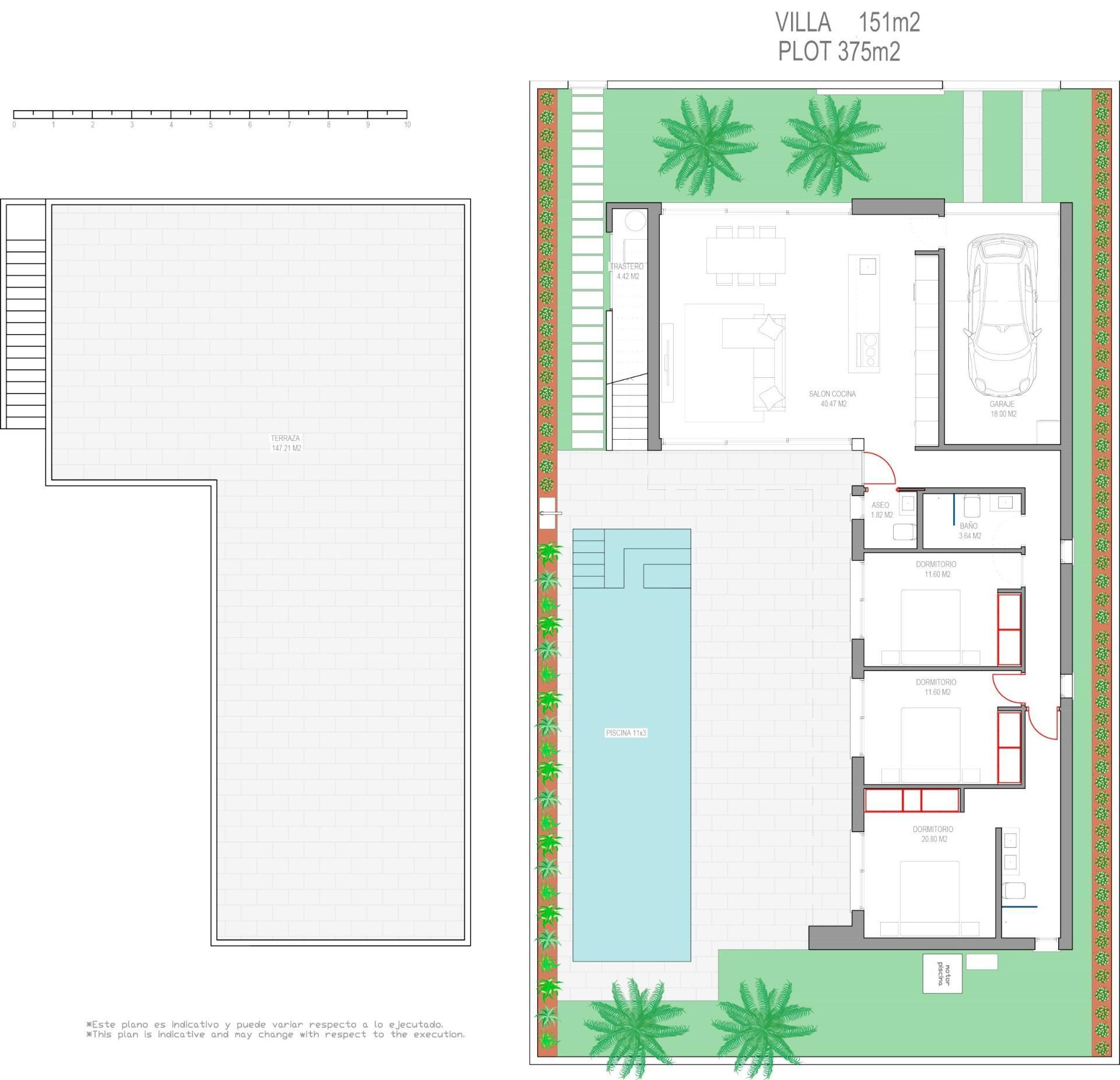 Venta de villa en Los Alcazares