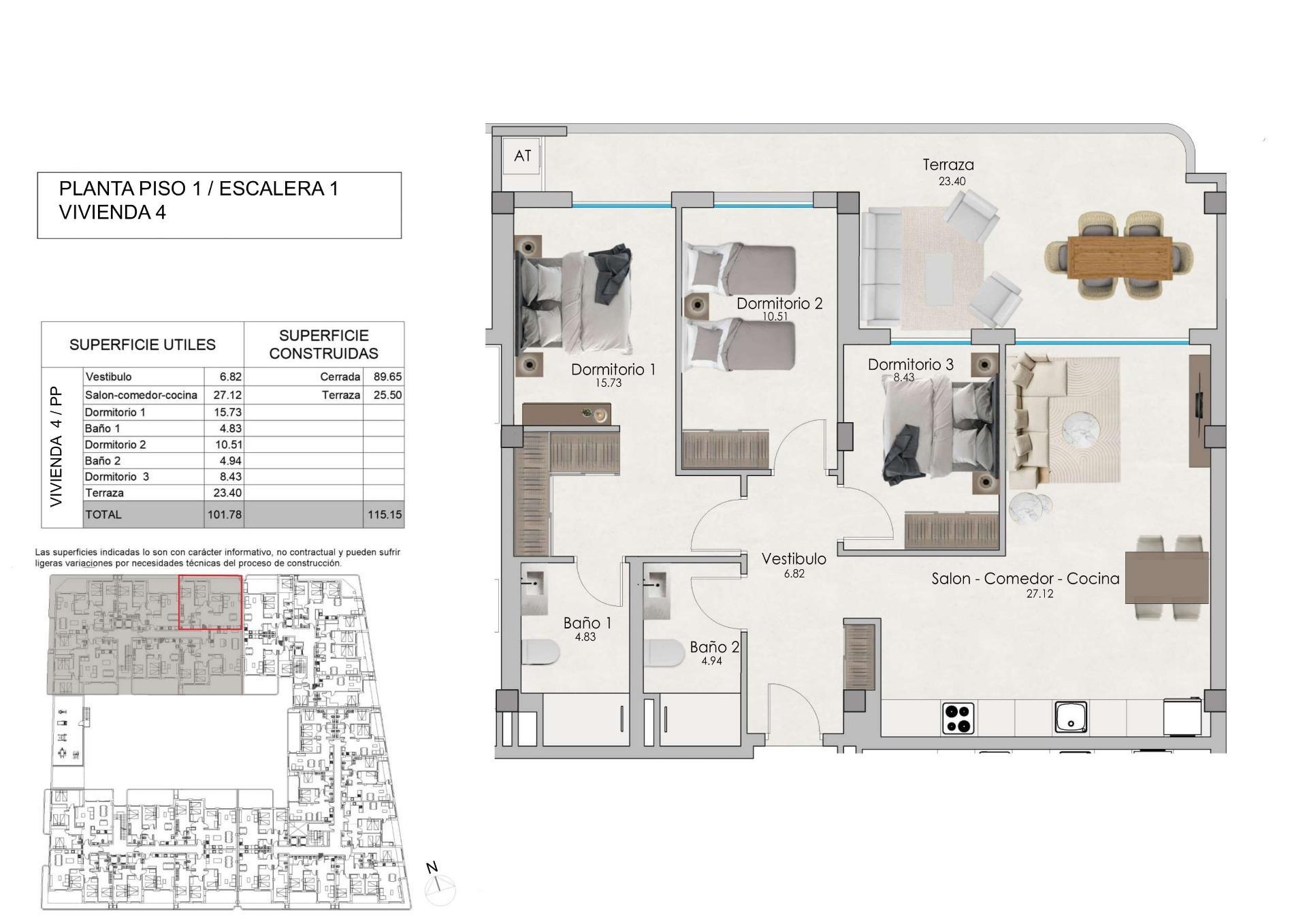 Venta de apartamento en Santa Pola
