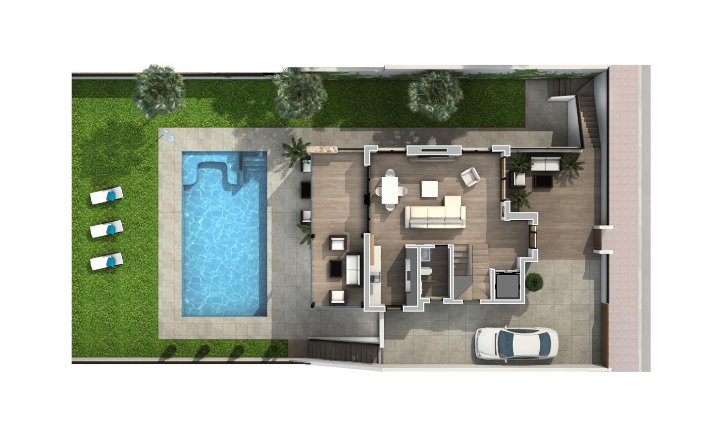 Venta de villa en Rojales