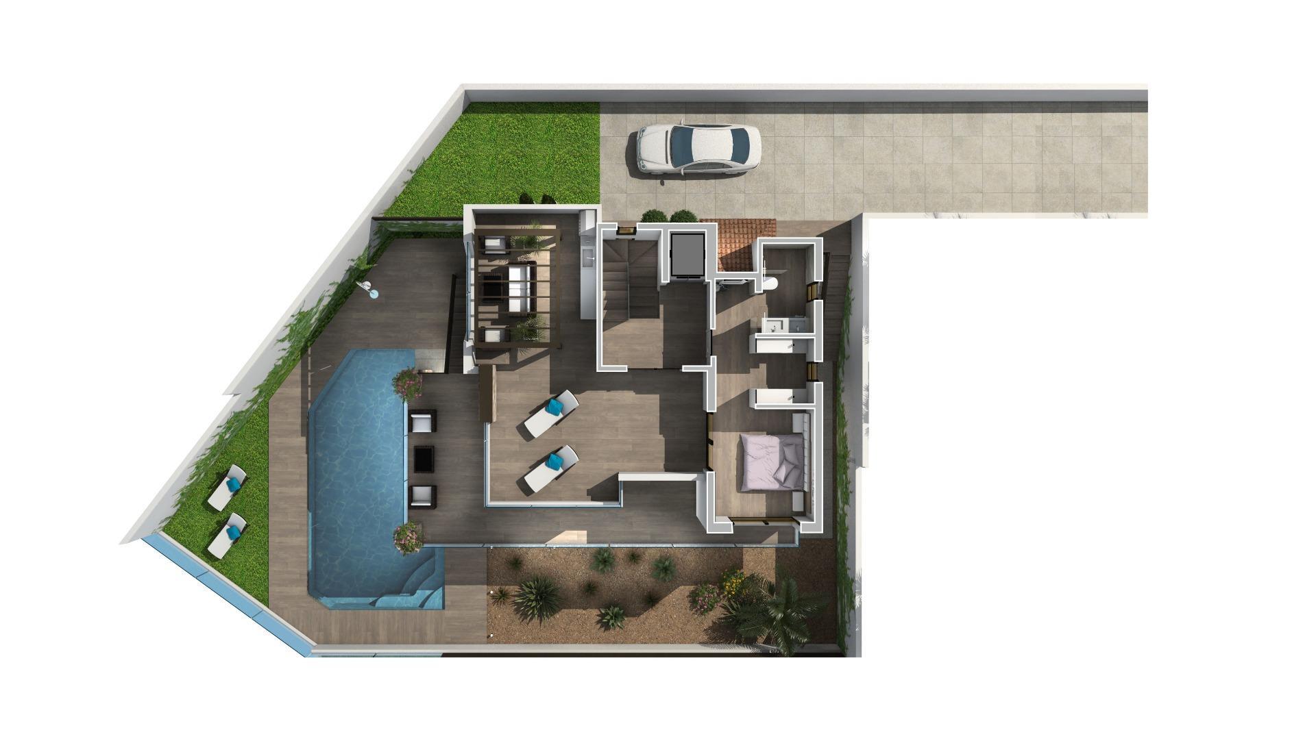 Venta de villa en Rojales