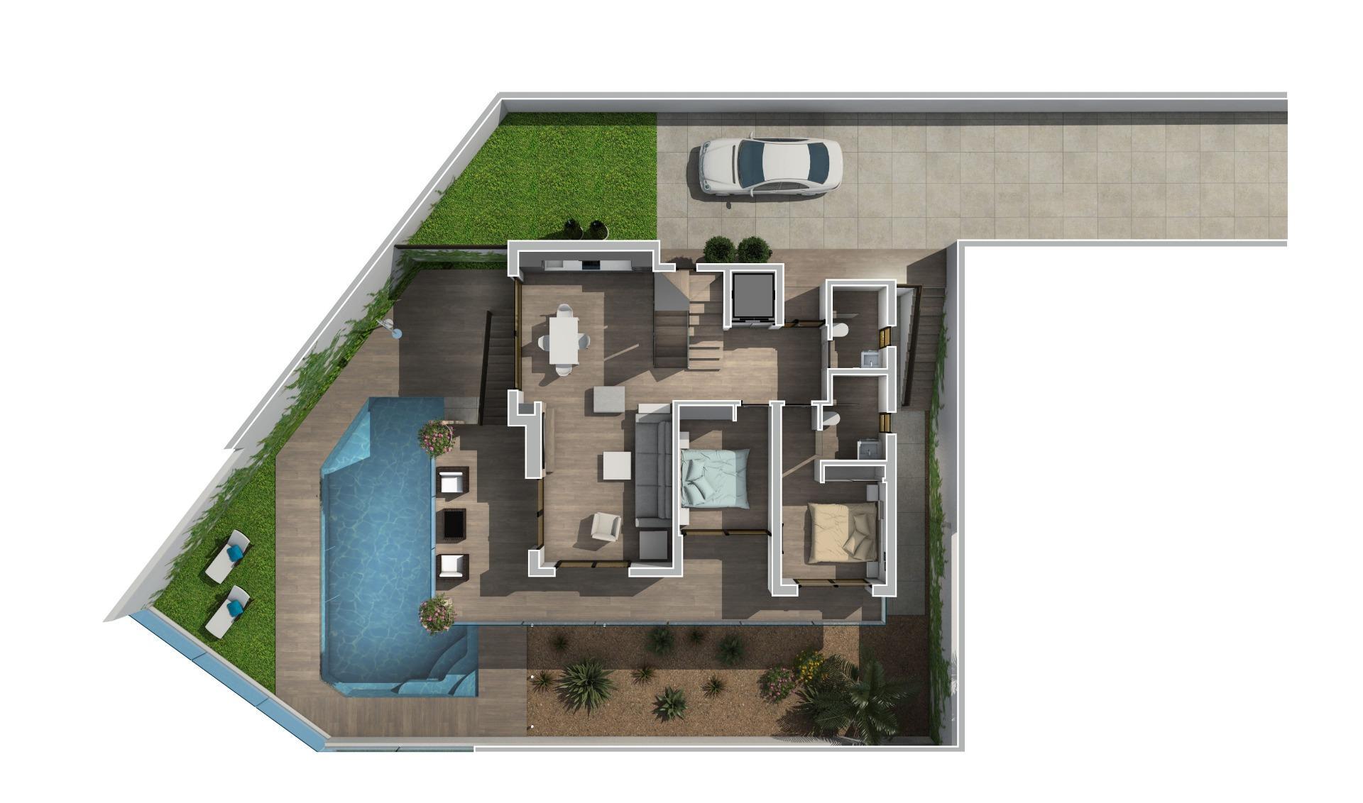 Venta de villa en Rojales