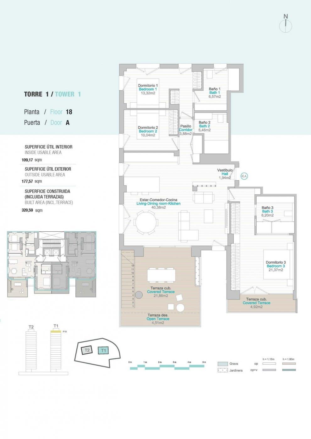 For sale of penthouse in Calpe