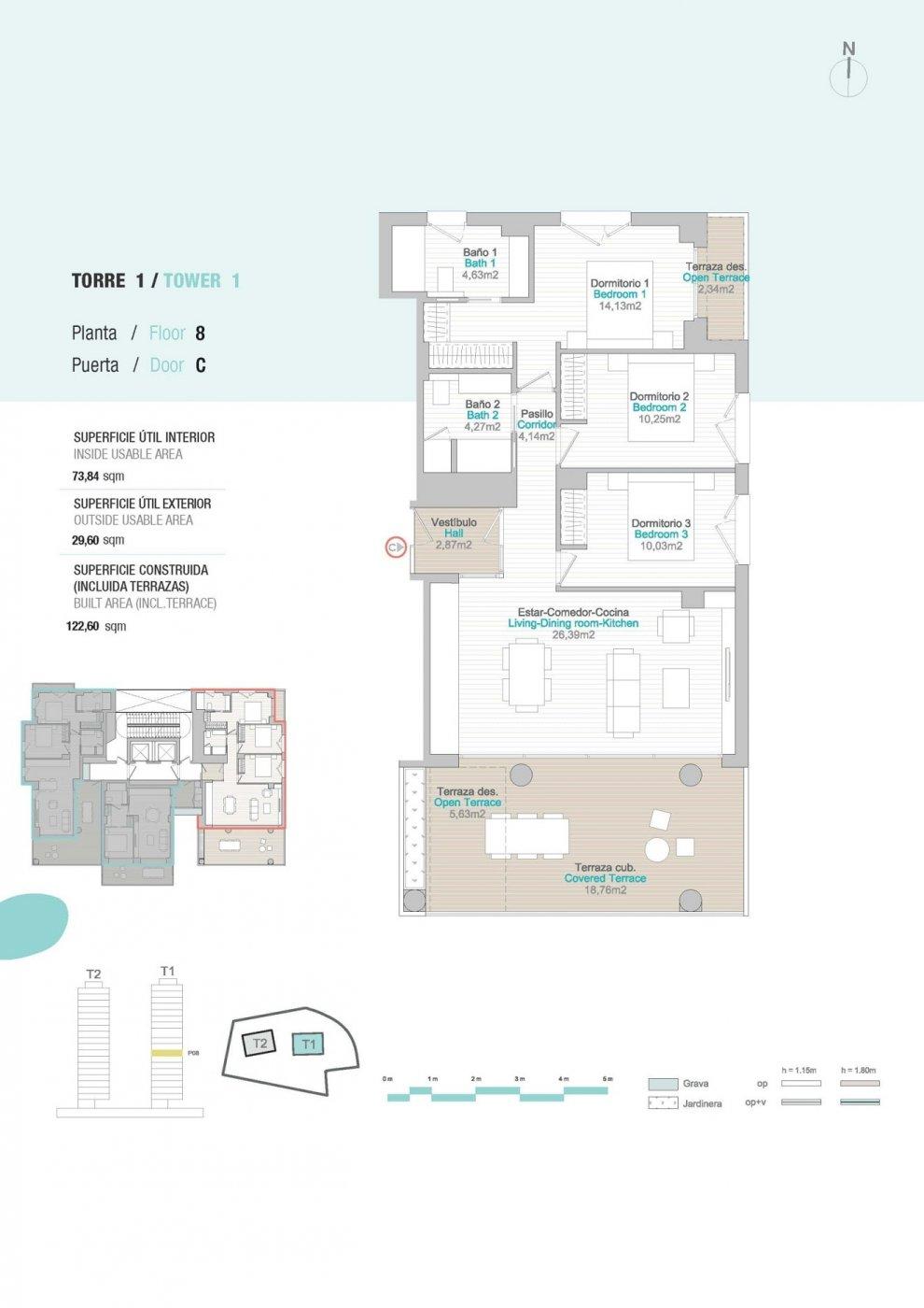 For sale of apartment in Calpe