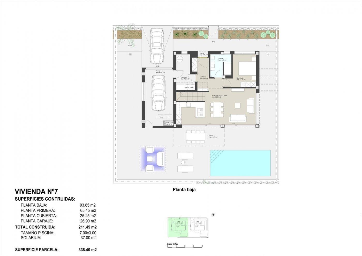 For sale of villa in Pilar de La Horadada