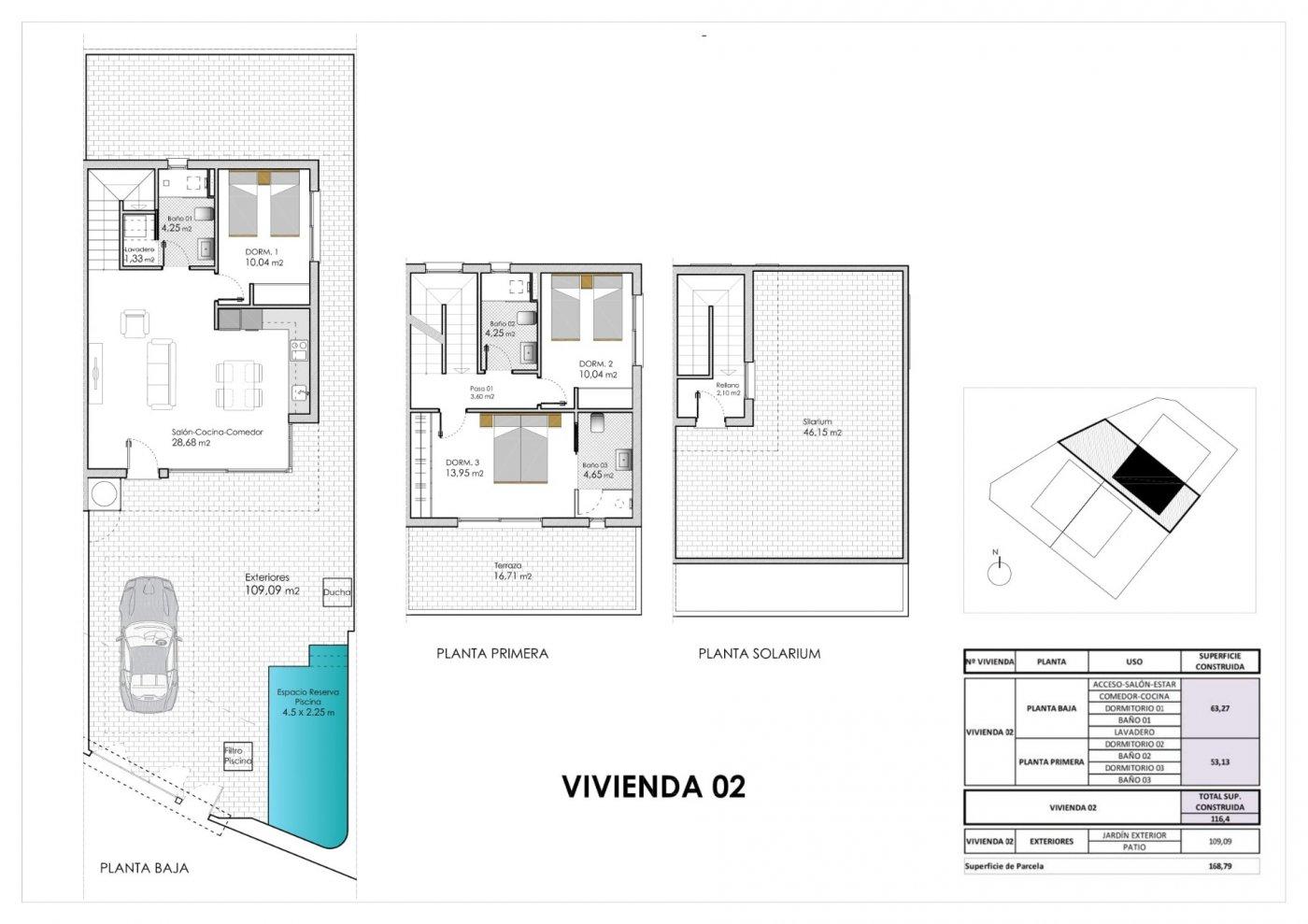 For sale of villa in Pilar de La Horadada