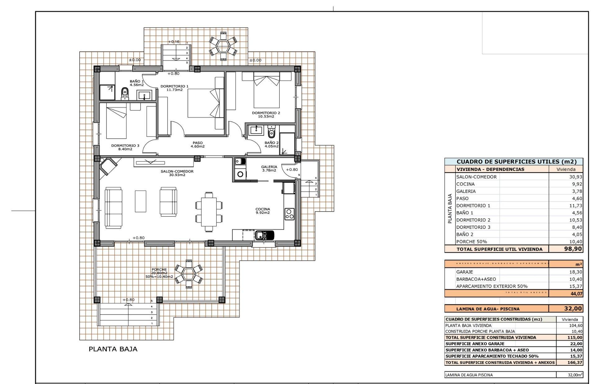 For sale of villa in Pinoso