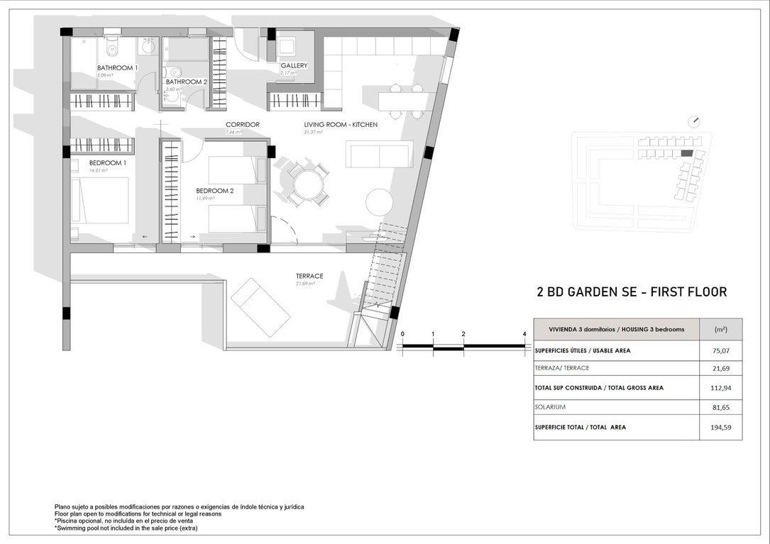 For sale of chalet in Torrevieja