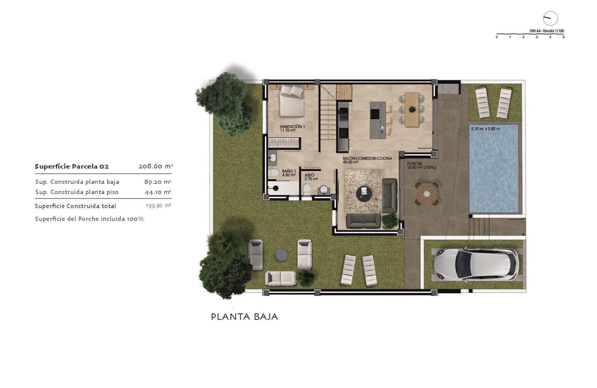 Venta de villa en Dolores