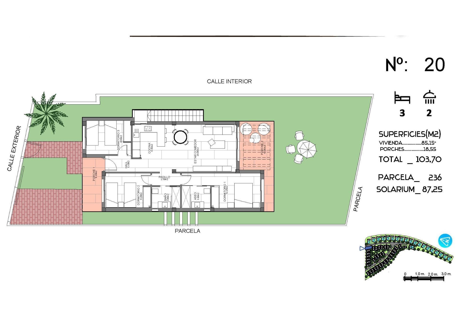 Venta de villa en Algorfa