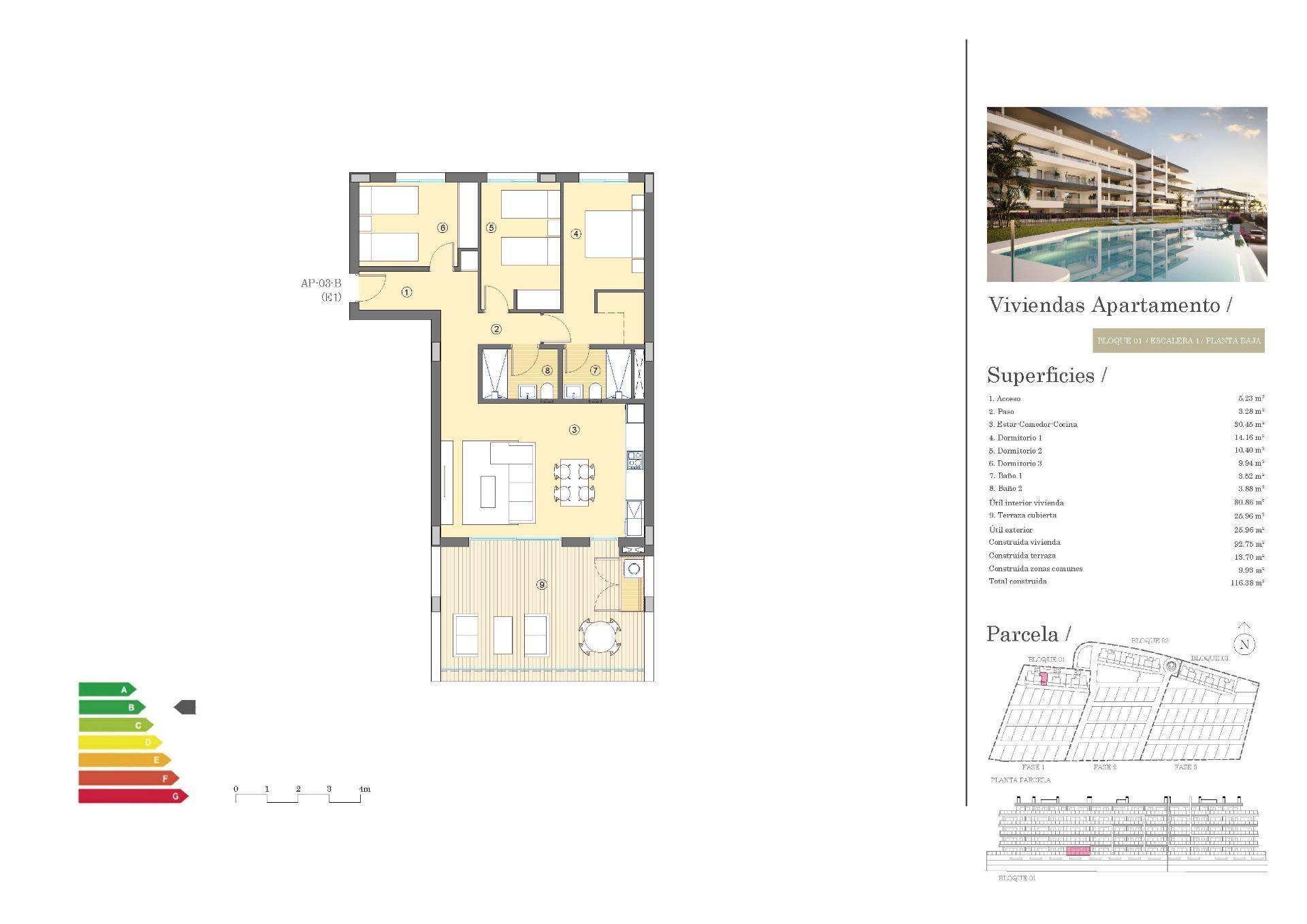 For sale of apartment in Mutxamel