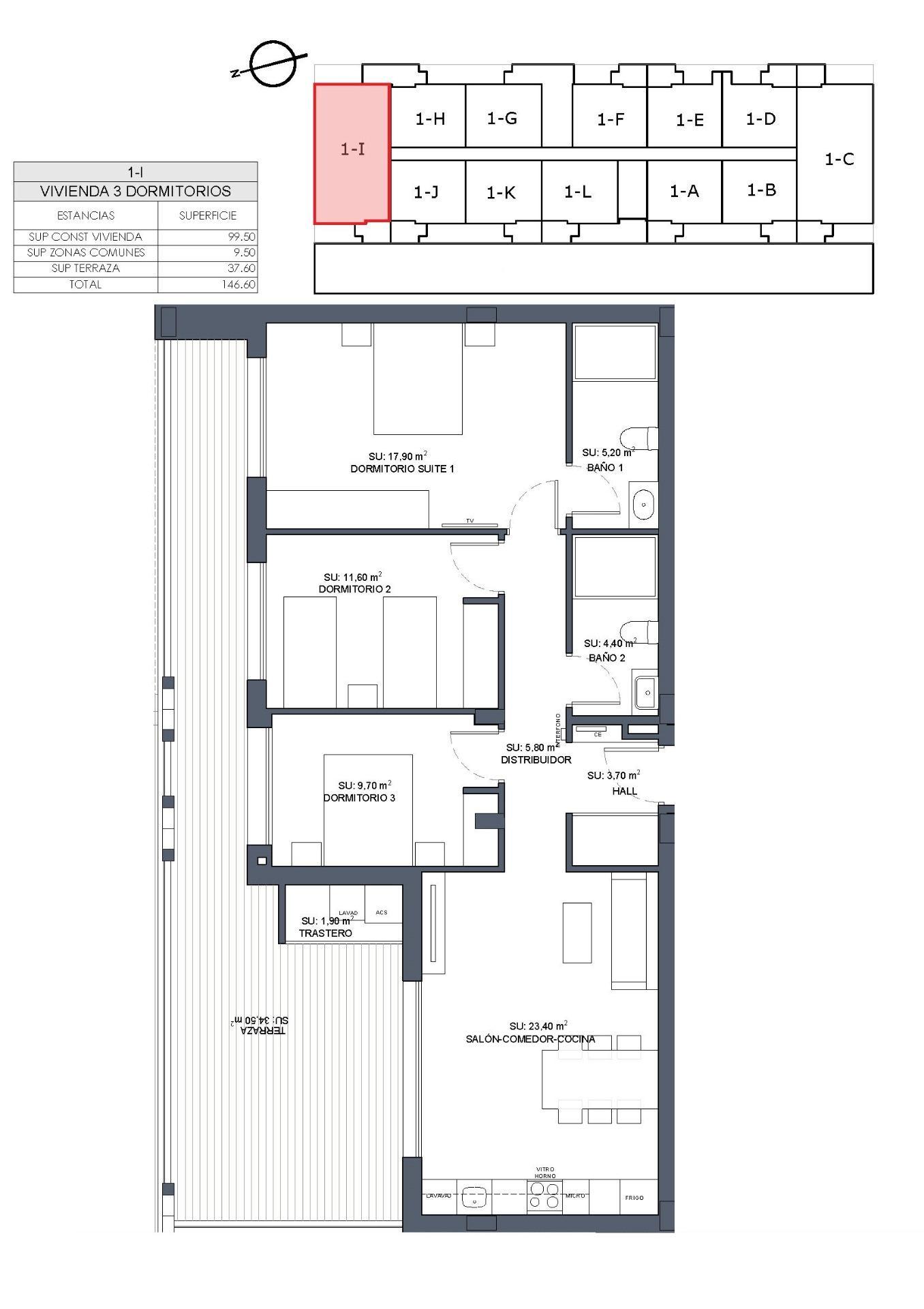 For sale of apartment in Benijofar