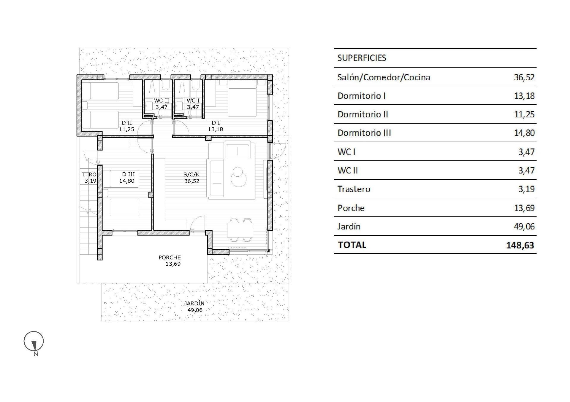 Venta de chalet en San Miguel de Salinas