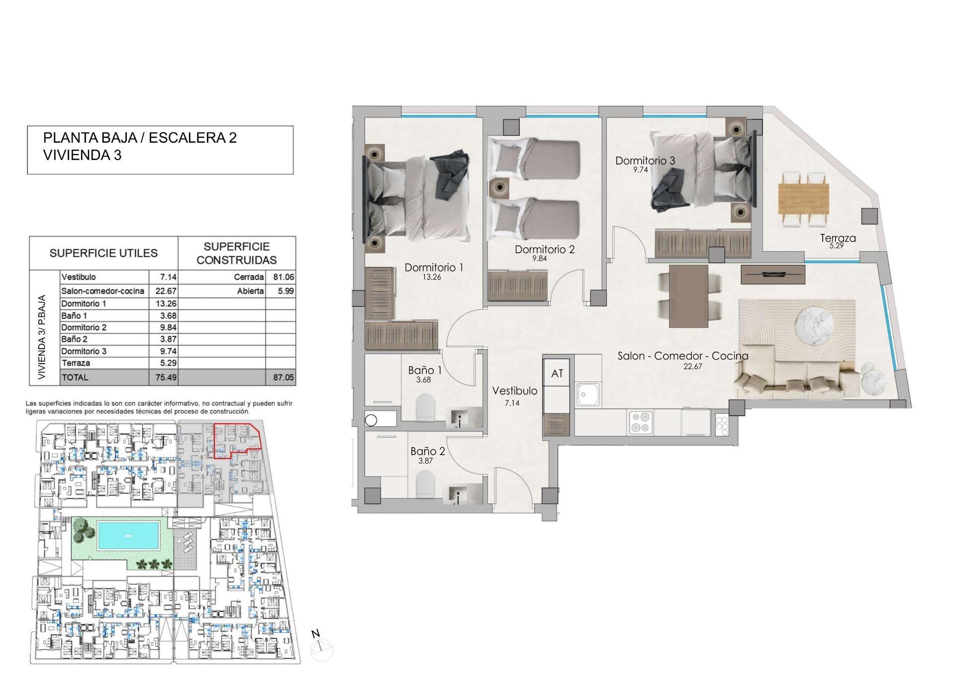 Venta de apartamento en Santa Pola