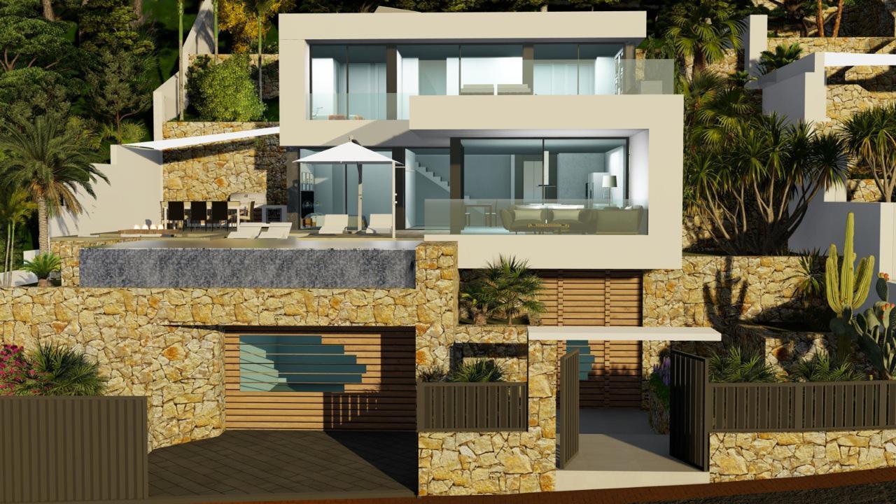 For sale of villa in Calpe