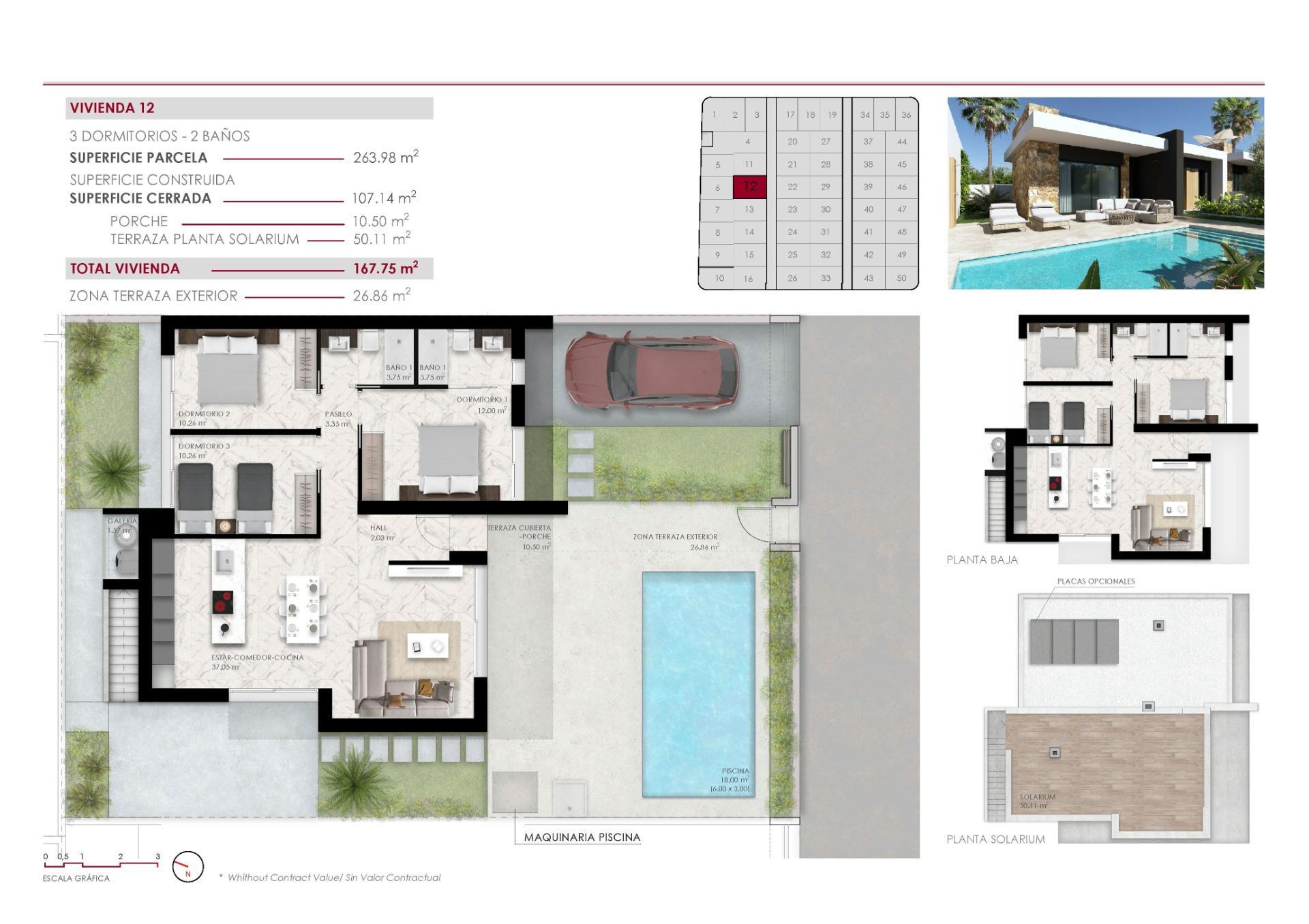 Venta de villa en Ciudad Quesada