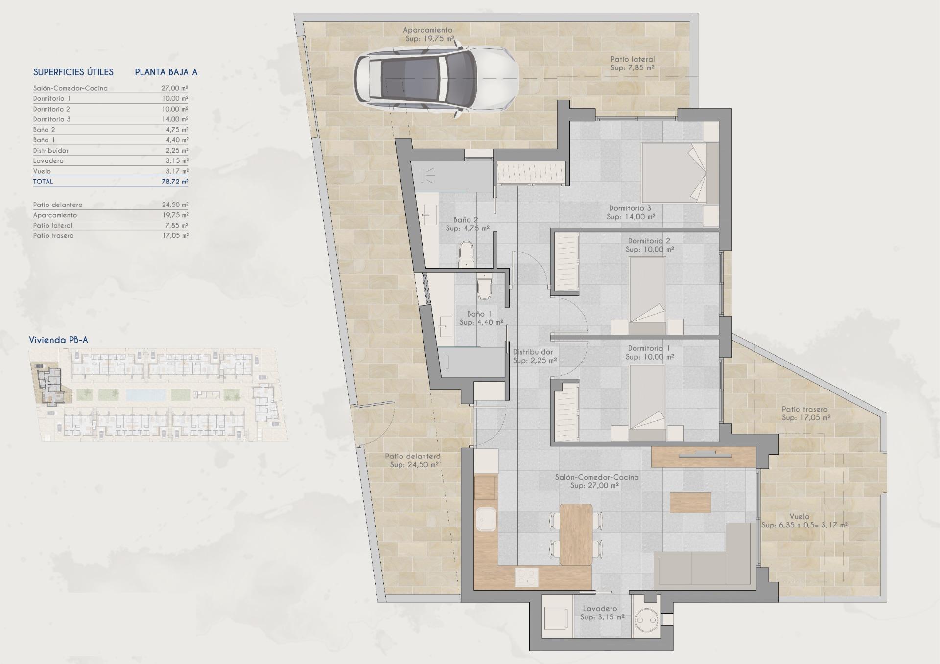 Venta de chalet en Torre Pacheco