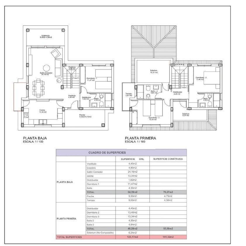 Venta de villa en Lorca