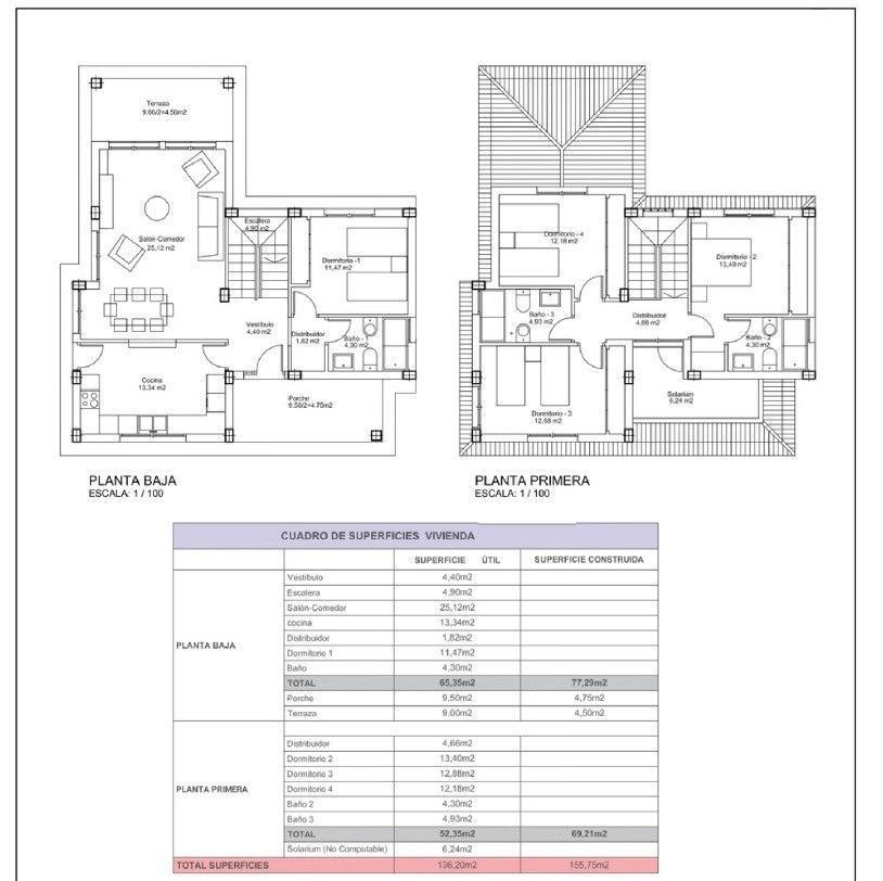 Venta de villa en Lorca