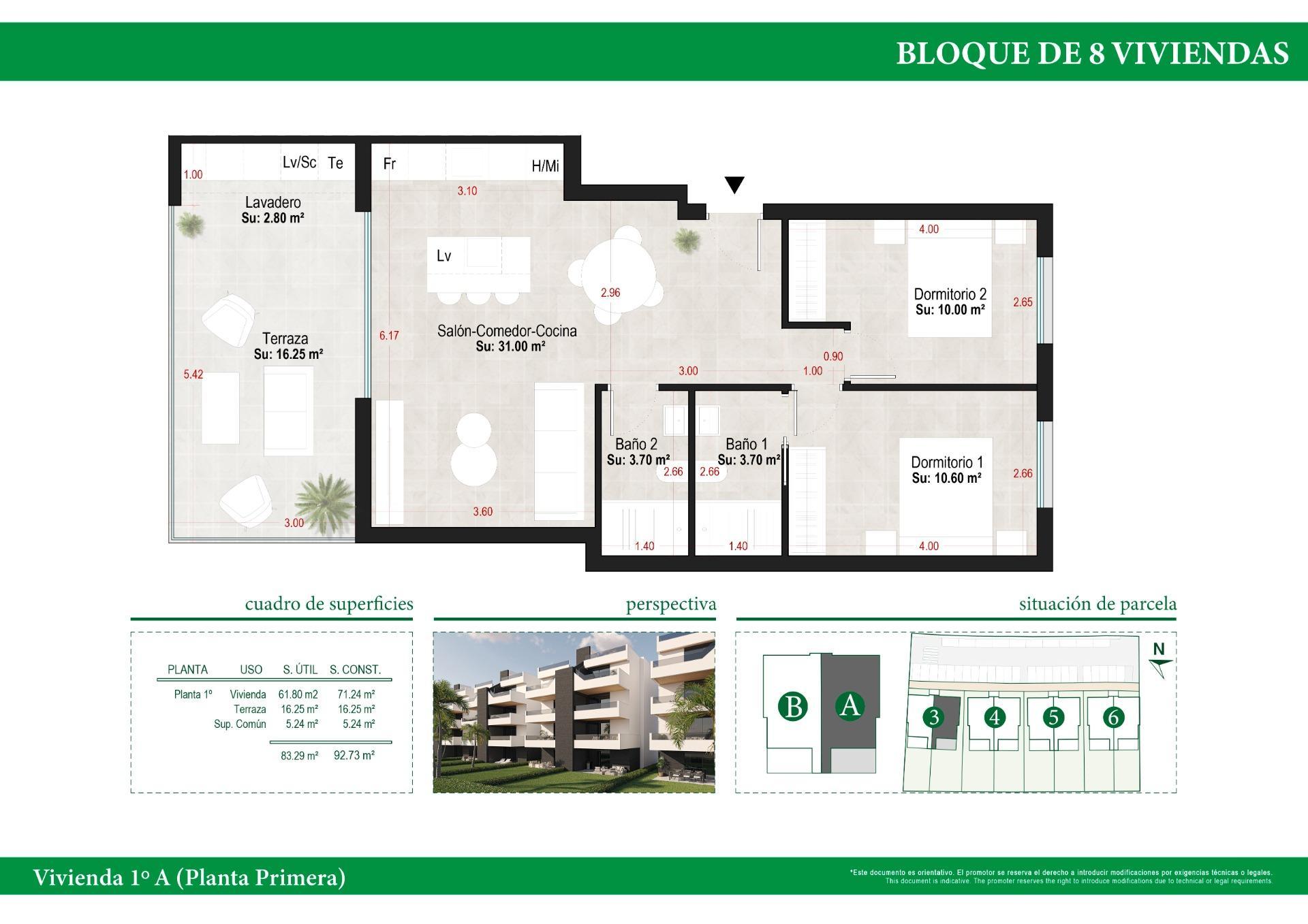 Venta de apartamento en Alhama De Murcia