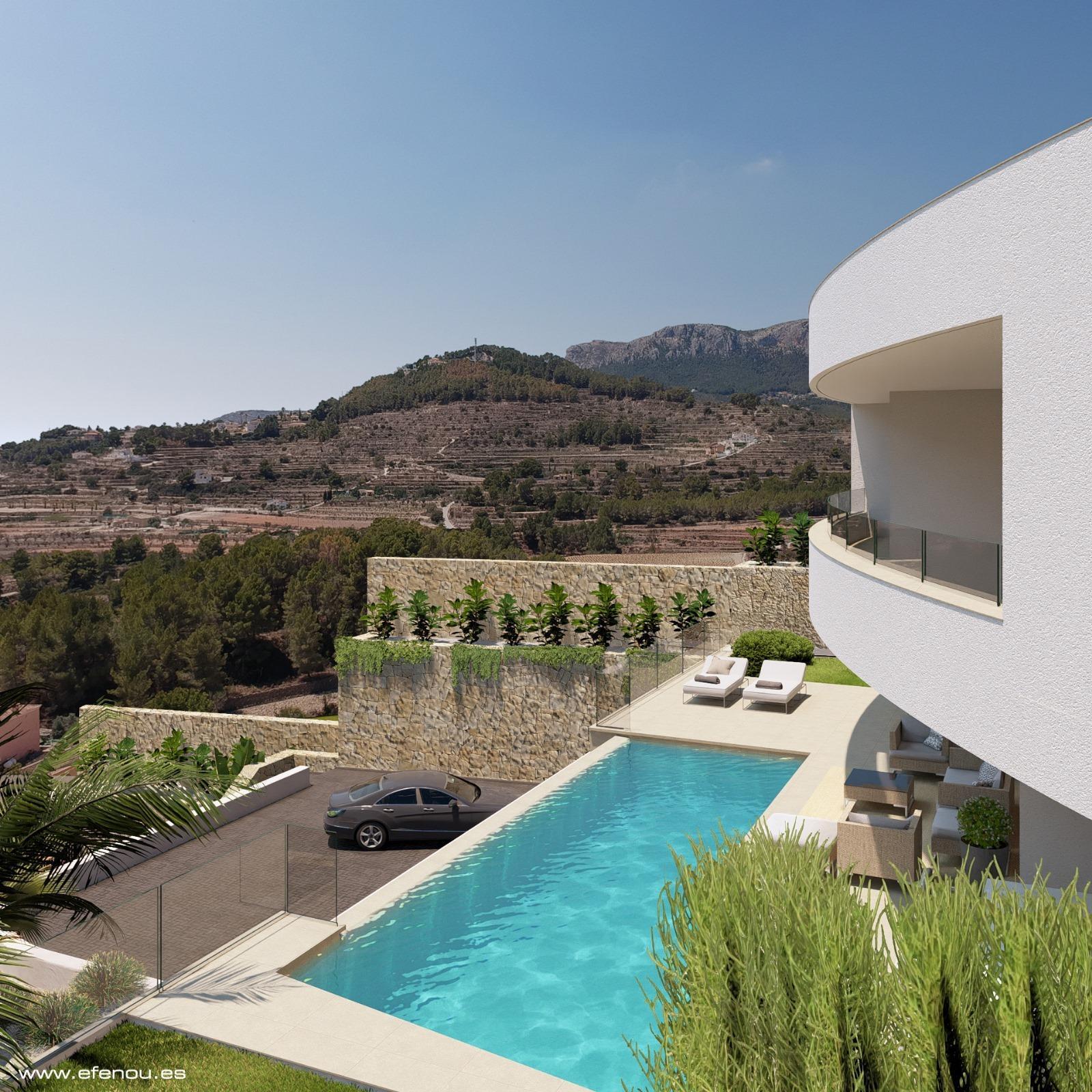 For sale of villa in Calpe