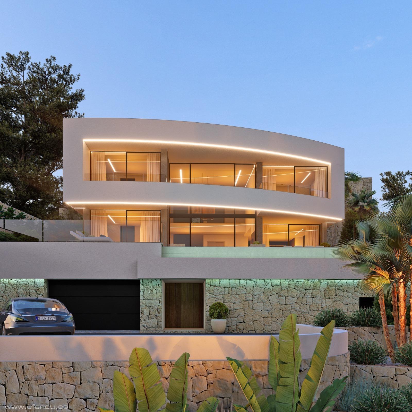 For sale of villa in Calpe
